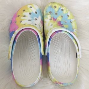 Tie-Dye Crocs
